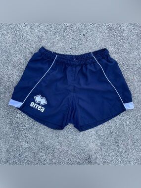 Vintage navy blue errea athletic shorts